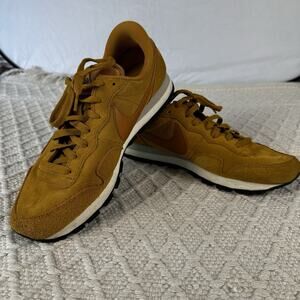 Nike Air Pegasus 83 Gold Suede Men’s 11.5 Sneakers